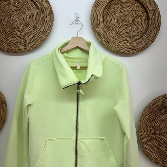 Free People Movement Lead The Pack Jacket Sweatshirt Activewear Granola Large - Picture 5 of 9